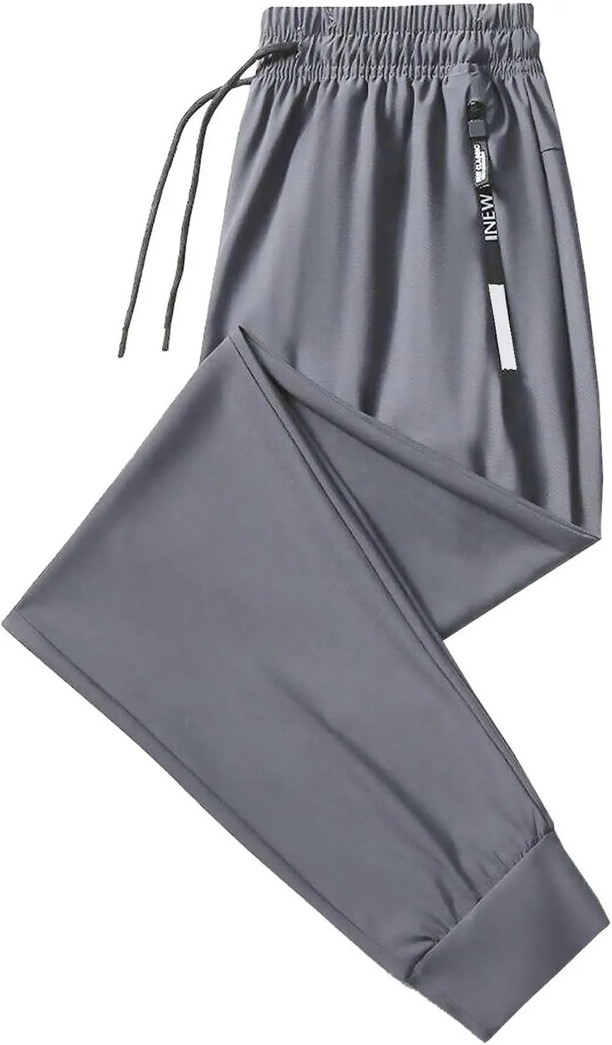 Ultra-Stretch Beeswan Pants for Women Breathable Quick-Dry Elastic Waist Trousers with Pockets for Casual & Active