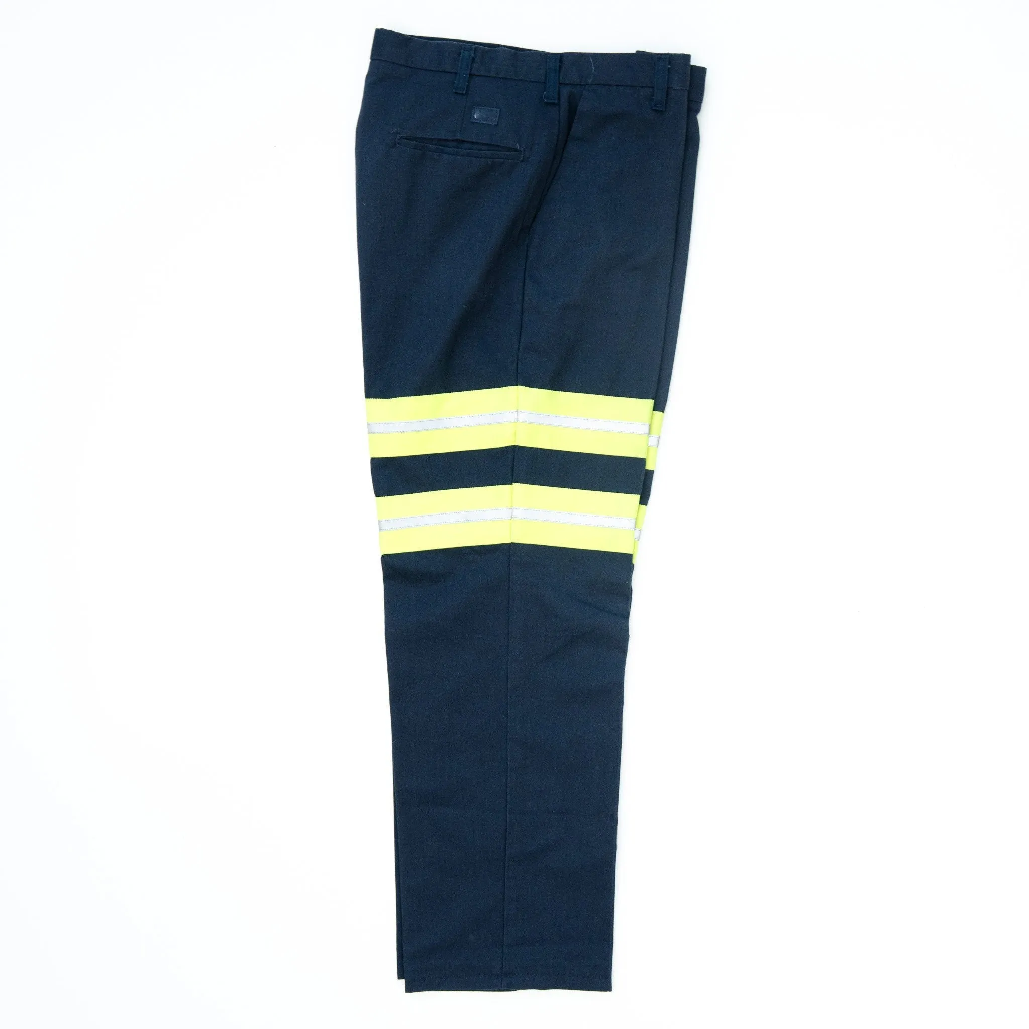 Used Standard Hi-Visibility Work Pants - Navy Blue