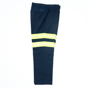 Used Standard Hi-Visibility Work Pants - Navy Blue