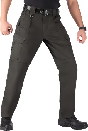 WHITEDUCK Men's Tactical Pants Ripstop Stretch Water Resistant with 13 Pockets Cargo Work Pants- Military Hiking Outdoor