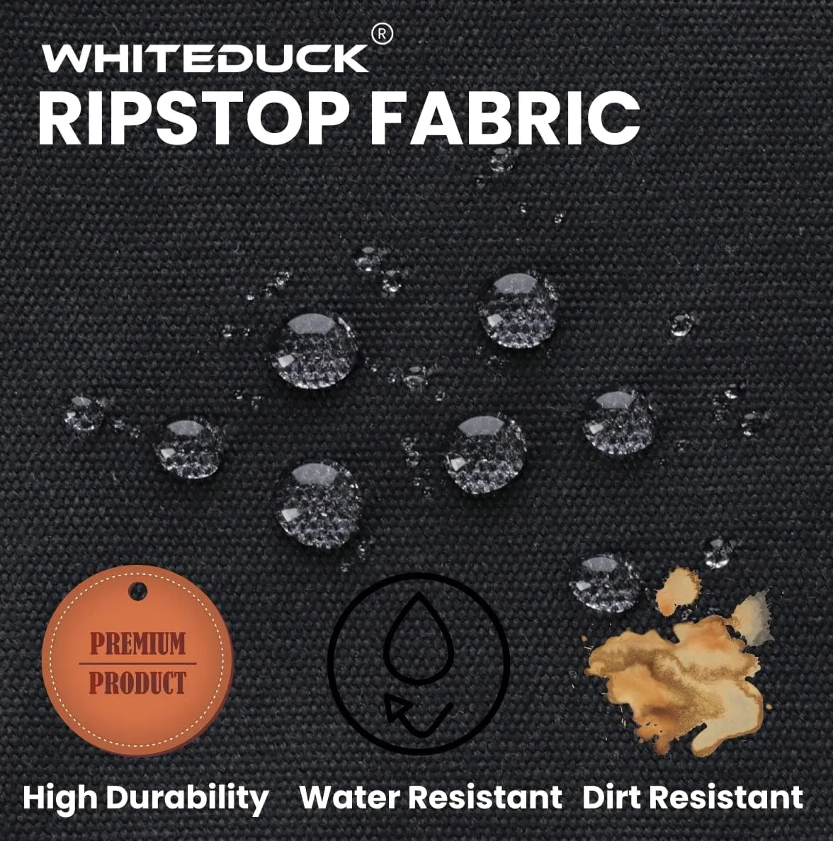 WHITEDUCK Men's Tactical Pants Ripstop Stretch Water Resistant with 13 Pockets Cargo Work Pants- Military Hiking Outdoor