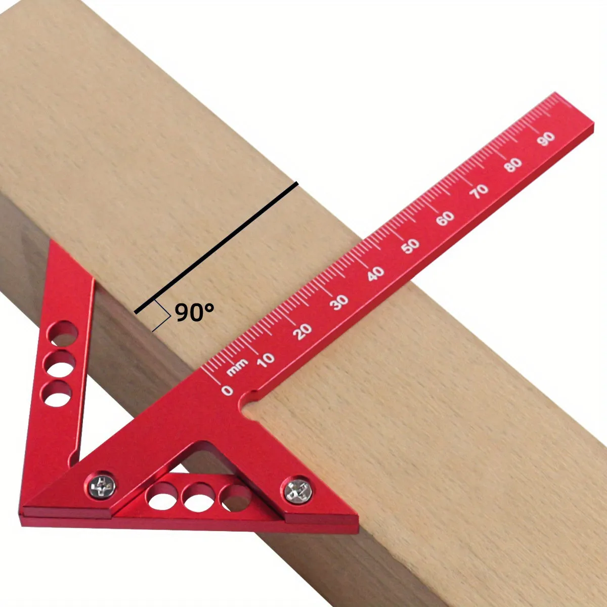 Woodworking Center Scribe Gauge with 4590 Degree Angles