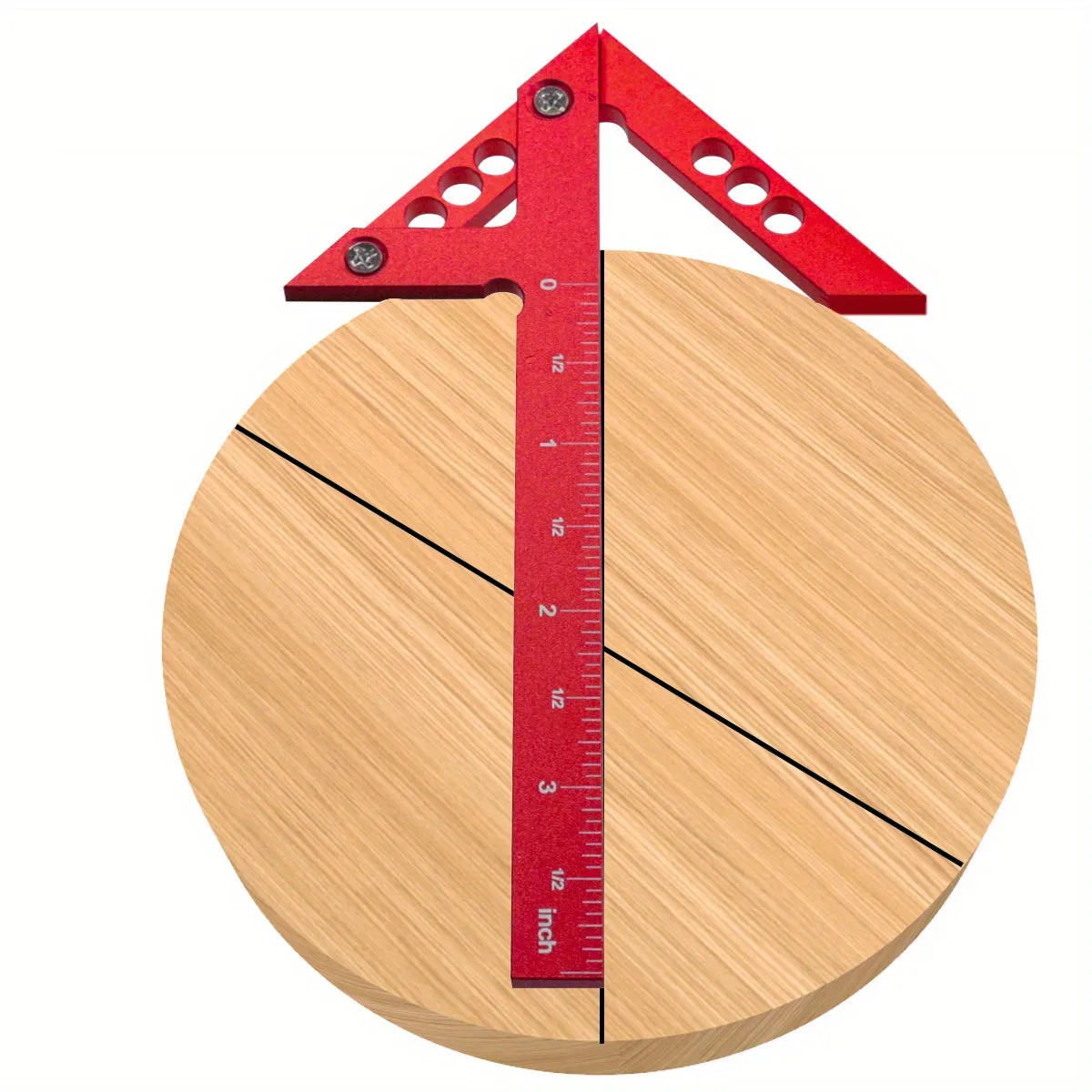 Woodworking Center Scribe Gauge with 4590 Degree Angles